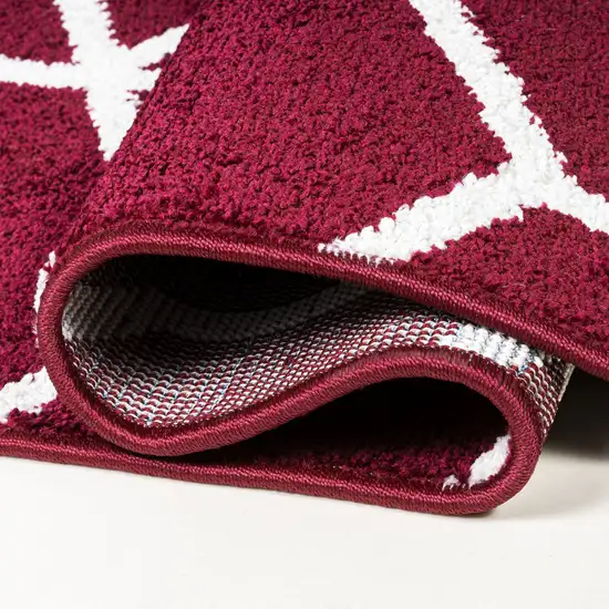 8' Diamond Runner Rug Photo 6