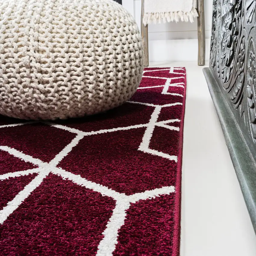 8' Diamond Runner Rug Photo 2