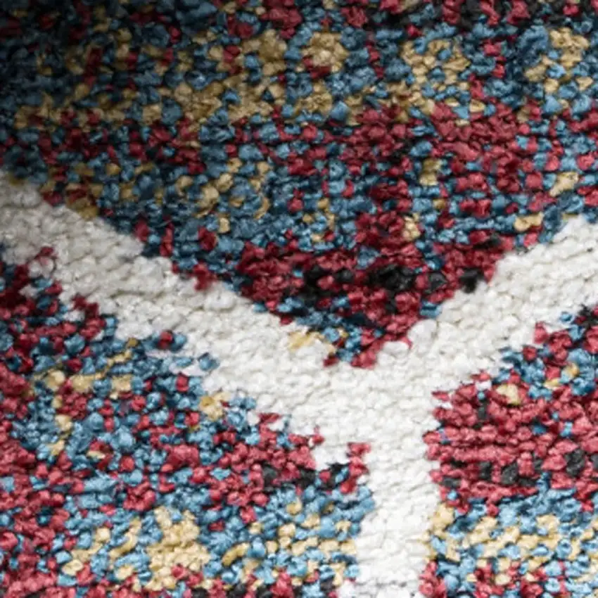 8' Diamond Runner Rug Photo 4