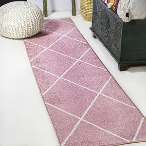 Photo of 10' Diamond Runner Rug