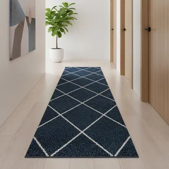10' Diamond Runner Rug Photo 1