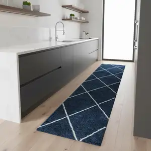 Photo of 8' Diamond Runner Rug