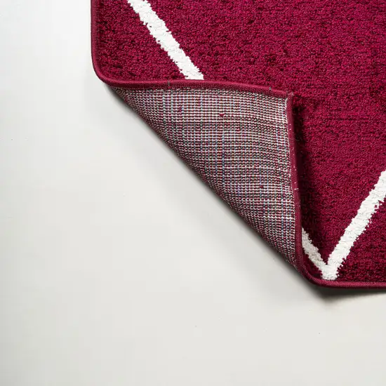 8' Diamond Runner Rug Photo 6