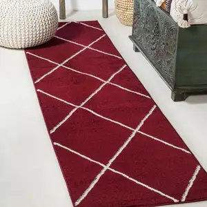 Photo of 8' Diamond Runner Rug