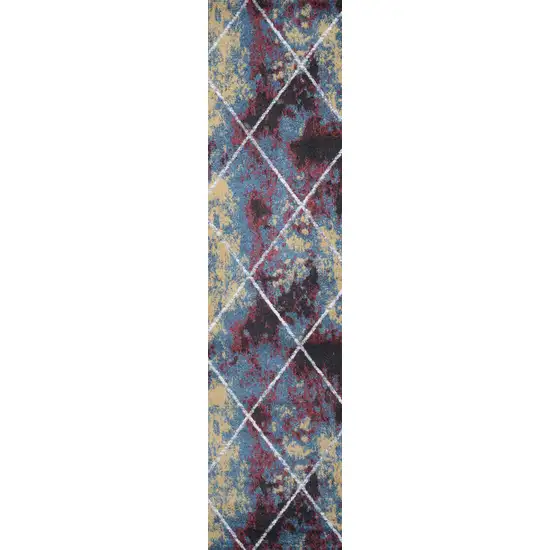 10' Diamond Runner Rug Photo 2