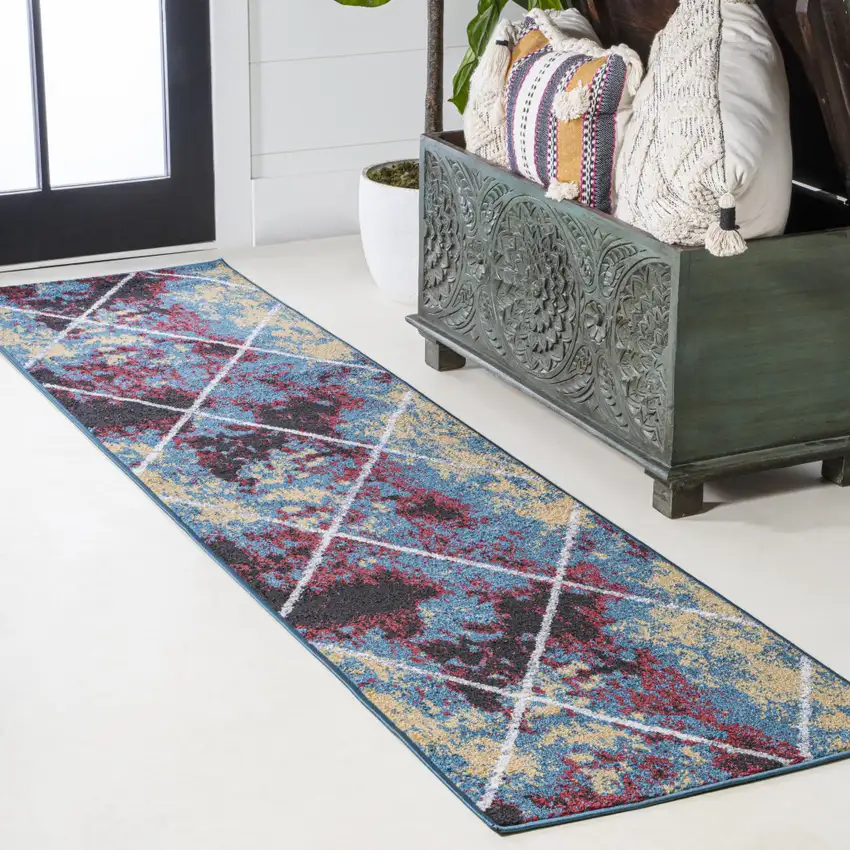 10' Diamond Runner Rug Photo 3