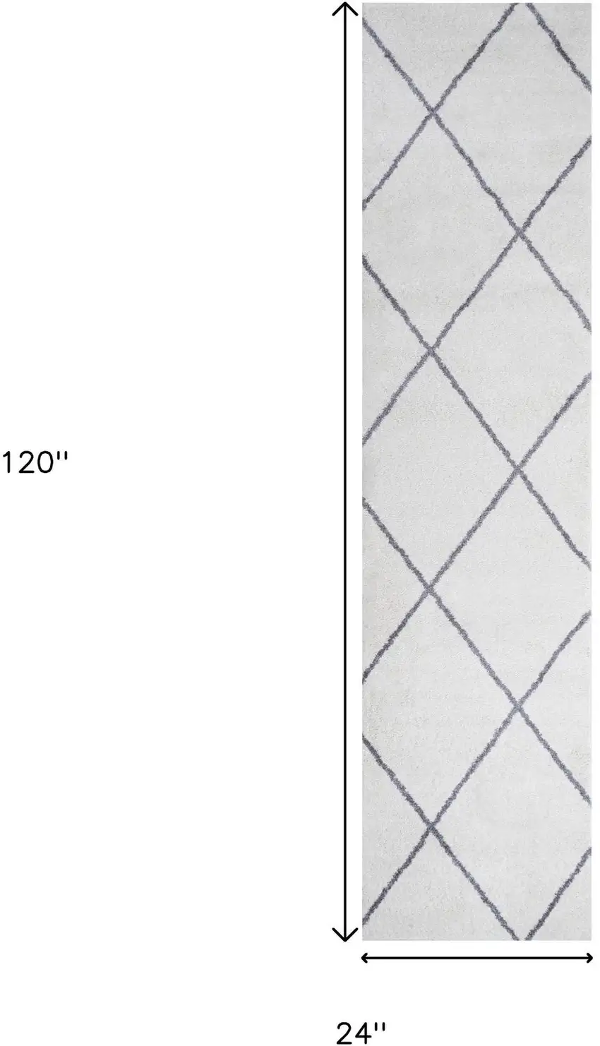 10' Diamond Runner Rug Photo 9