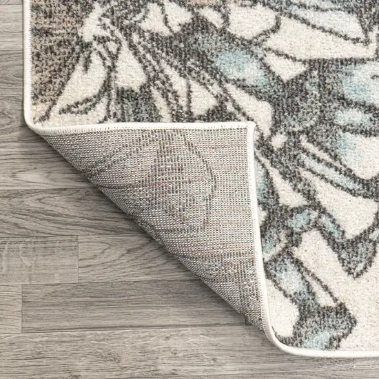 8' Floral Runner Rug Photo 8