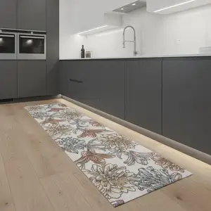 Photo of 8' Floral Runner Rug