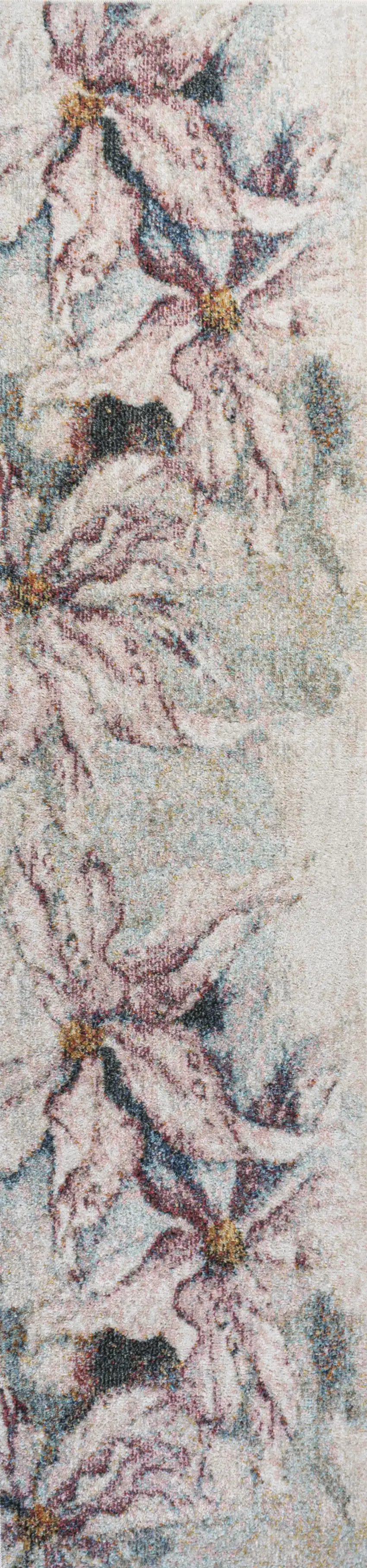 8' Floral Runner Rug Photo 2