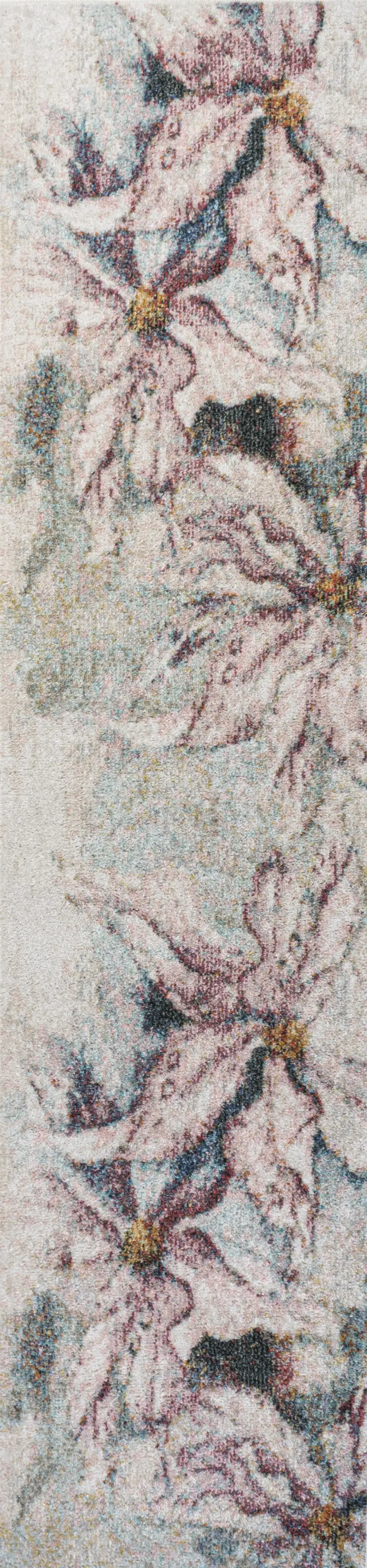 8' Floral Runner Rug Photo 3