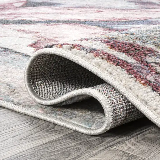 8' Floral Runner Rug Photo 8