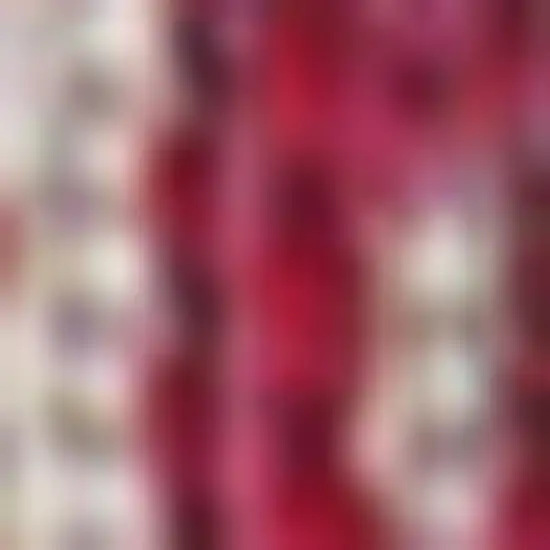 8' Fuchsia And Light Gray Medallion Indoor Outdoor Runner Rug Photo 2