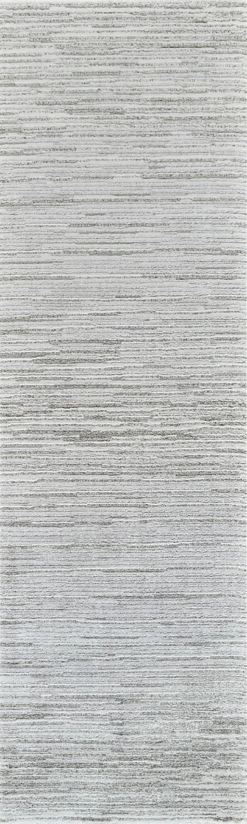 8' Gray Abstract Non Skid Runner Rug Photo 6