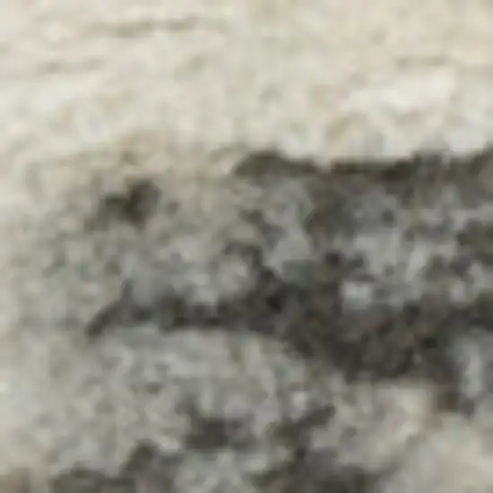 8' Gray Abstract Runner Rug Photo 7