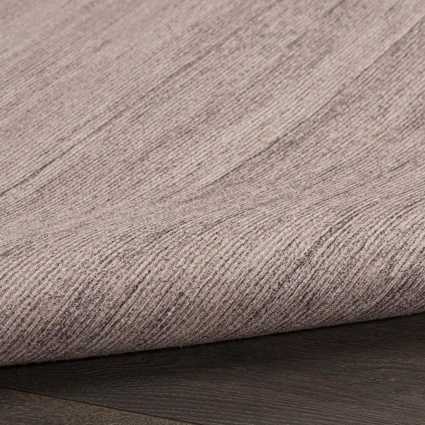 10' Gray Abstract Washable Runner Rug Photo 5