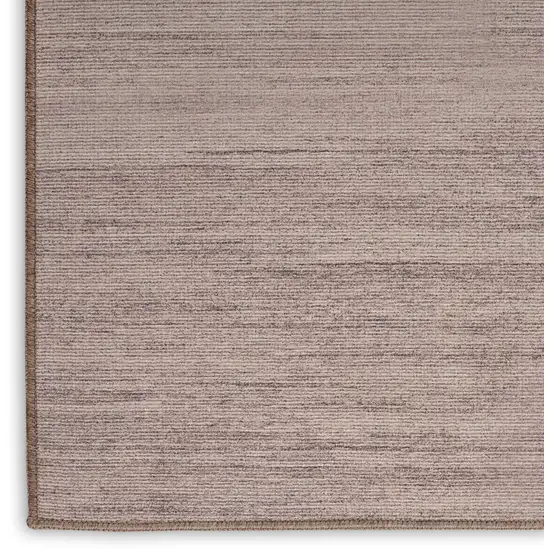 10' Gray Abstract Washable Runner Rug Photo 6