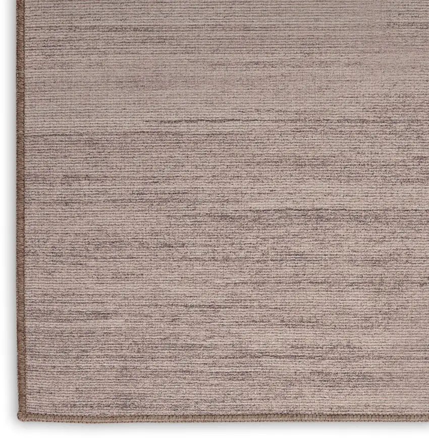 10' Gray Abstract Washable Runner Rug Photo 6