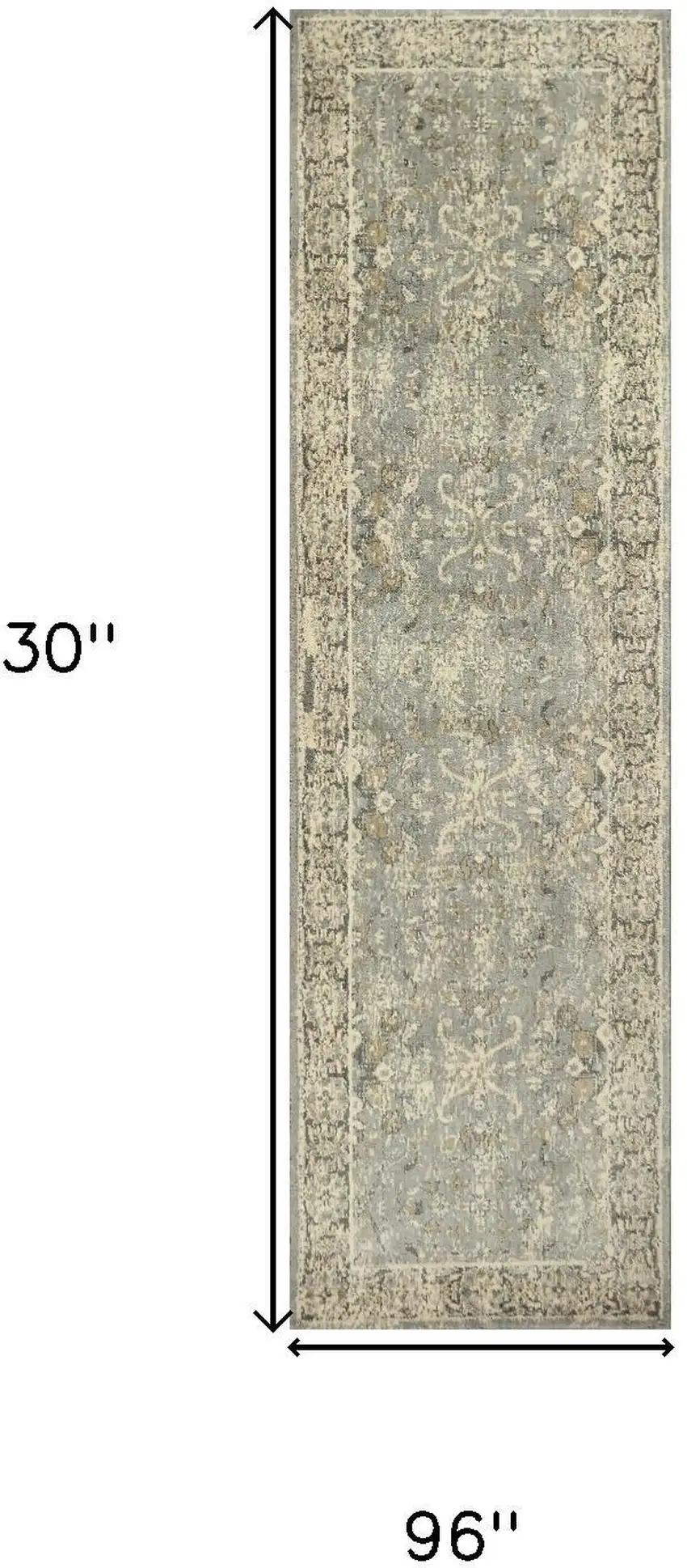 8' Gray Brown And Beige New Zealand Lambs Wool Oriental Hand Carved Handmade Area Rug Photo 6