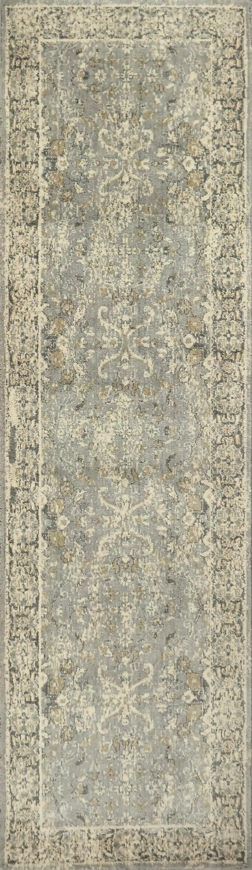 10' Gray Brown And Beige New Zealand Lambs Wool Oriental Hand Carved Handmade Area Rug Photo 1