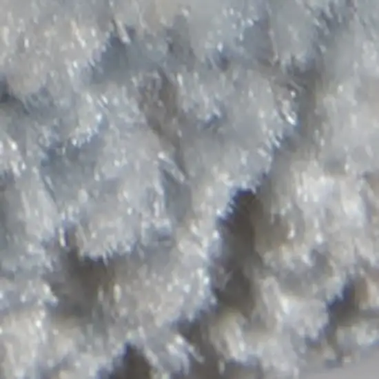 7' Gray Floral Power Loom Runner Rug Photo 7