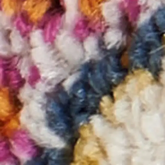 10' Gray Floral Power Loom Runner Rug Photo 1