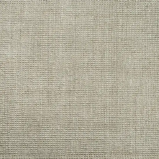 5' Gray Jute Handmade Square Rug Photo 1