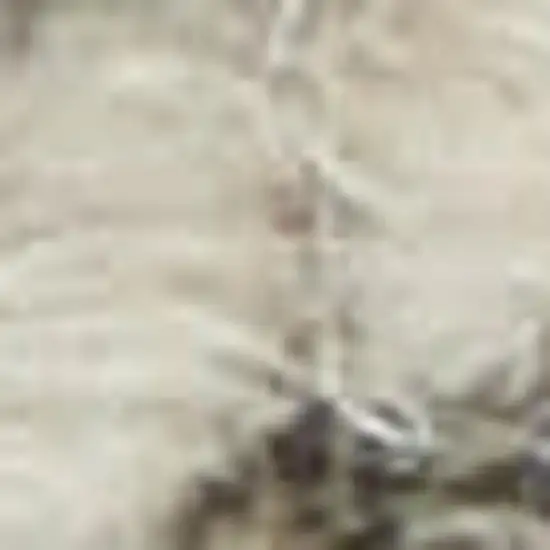 8' Gray Wool Geometric Runner Rug Photo 4