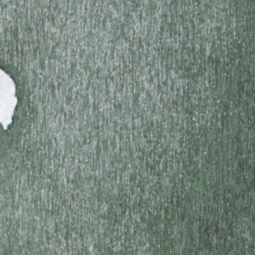 8' Gray and Green Round Abstract Non Skid Area Rug Photo 8