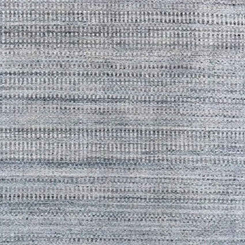 10' Gray and Purple Ombre Hand Woven Runner Rug Photo 6
