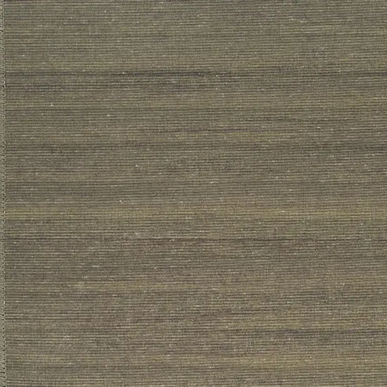 6' Green Abstract Runner Rug Photo 8