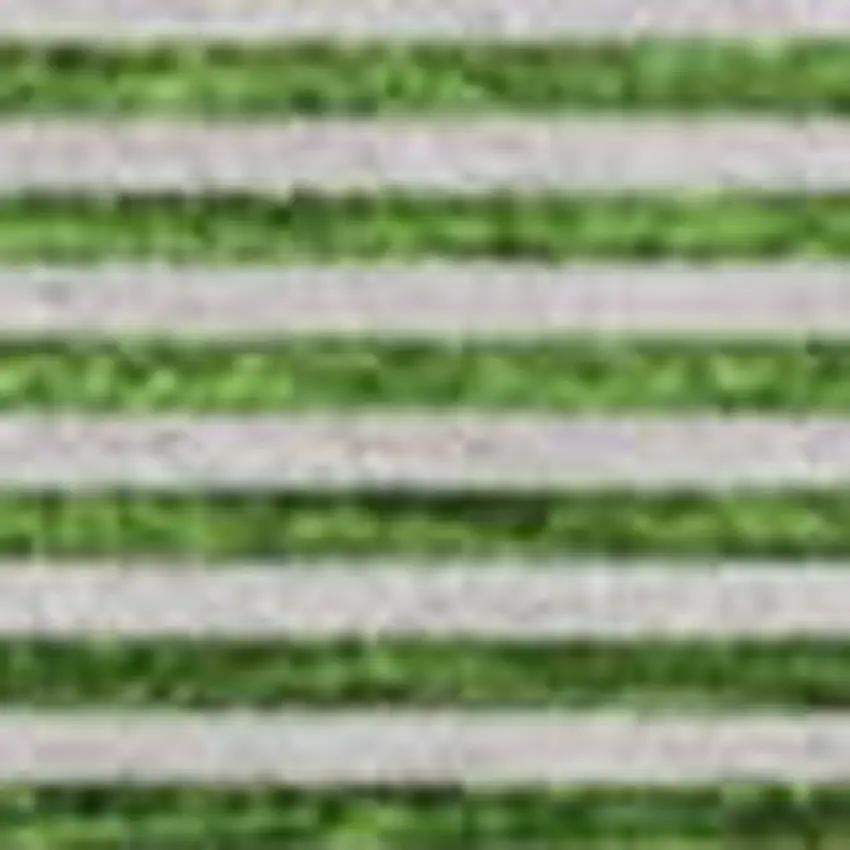 8' Green And Ivory Abstract Geometric Washable Round Rug With UV Protection Photo 3