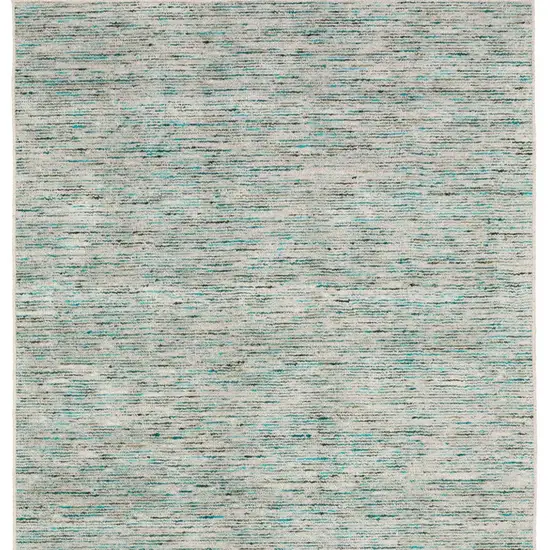 6' Green Round Wool Hand Loomed Handmade Area Rug Photo 4