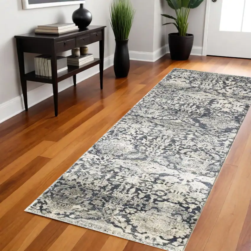 Gray Runner Rug Photo 1