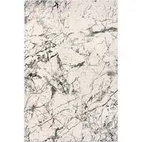 Photo of 8' Ivory Abstract Area Rug