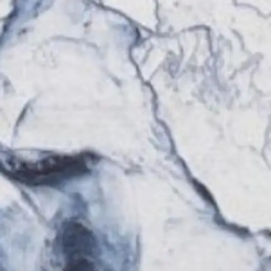 8' Ivory Abstract Power Loom Runner Rug Photo 3