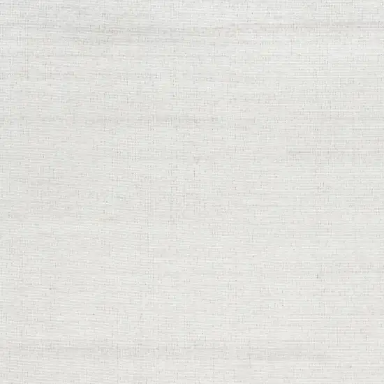 6' Ivory Abstract Runner Rug Photo 7