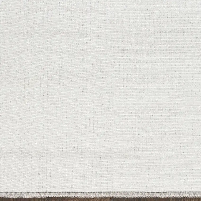 8' Ivory Abstract Runner Rug Photo 7