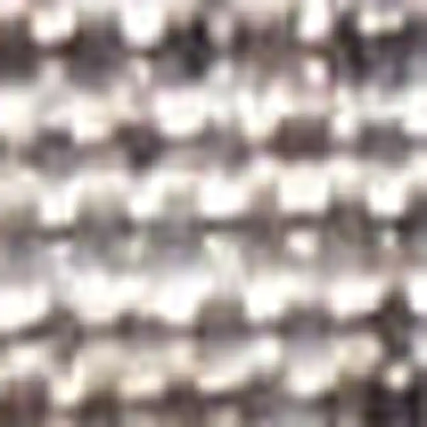 8' Ivory Abstract Runner Rug Photo 2