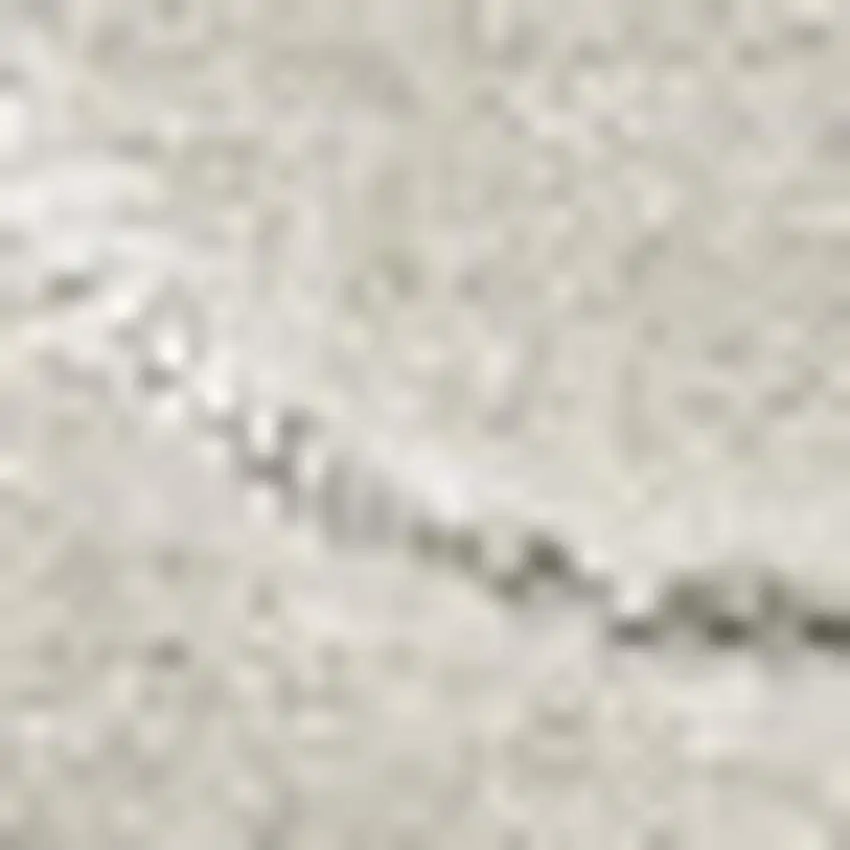 6' Ivory And Cream Square Striped Indoor Outdoor Area Rug Photo 2