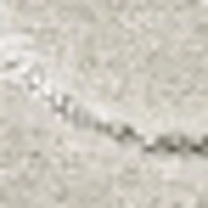 9' Ivory And Cream Square Striped Indoor Outdoor Area Rug Photo 2