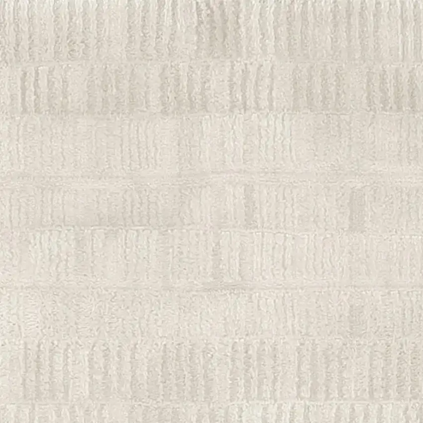 6' Ivory And Gray Abstract Runner Rug Photo 3