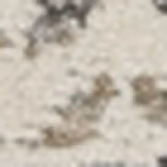 10' Ivory And Slate Gray Oriental Distressed Runner Rug With Fringe Photo 8