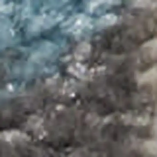 7' Ivory And Turquoise Botanical Leaves Runner Rug Photo 3