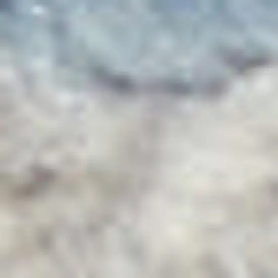 7' Ivory Blue And Gray Abstract Distressed Runner Rug Photo 2