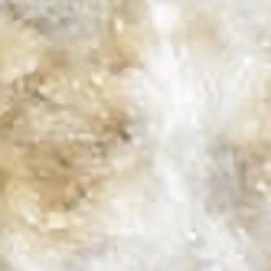 6' Ivory Floral Power Loom Worn Faded Runner Rug Photo 4