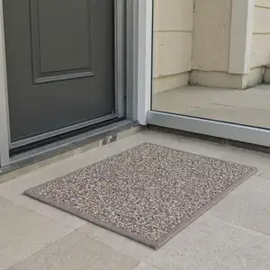 Photo of 6' Ivory Geometric Runner Rug