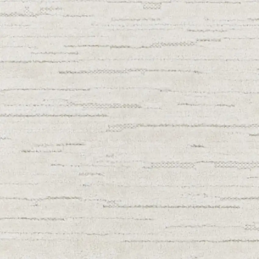 6' Ivory Geometric Runner Rug Photo 3