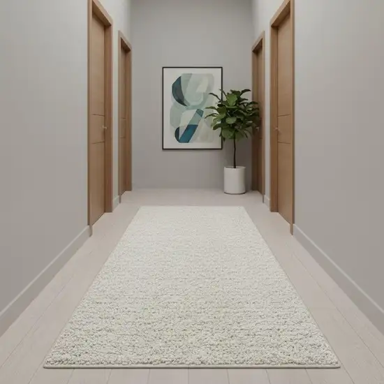 10' Ivory Runner Rug Photo 2
