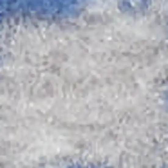 8' Ivory and Blue Geometric Distressed Non Skid Runner Rug Photo 3